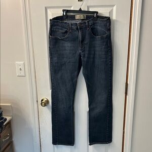 Wrangler Men's Deep Indigo Straight Jeans